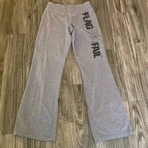 Flag Nor Fail Grey Yoga pants